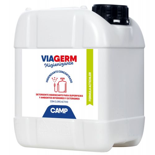 Detergente higienizante concentrado Viagerm Actichlor en bidón de 5000 ml
